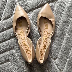 Sam Edelman Tan Leather Flats